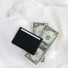 Load image into Gallery viewer, D.LAB Bello Simple Card Wallet Black