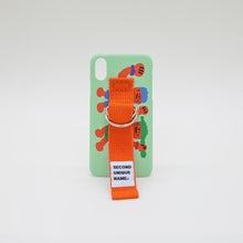 Load image into Gallery viewer, SECOND UNIQUE NAME Sun Case Patina Green Orange(Illust)