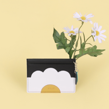 Load image into Gallery viewer, D.LAB Daisy card wallet Black
