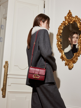 Load image into Gallery viewer, LOEKA Objet S Shoulder Bag Burgundy