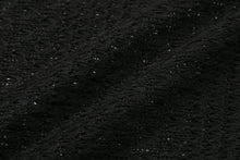 Load image into Gallery viewer, TARGETTO Crochet Bolero Cardigan Black