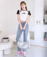Load image into Gallery viewer, MYSHELL Kisses Hobo Bag Silver