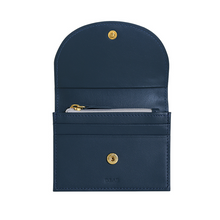 Load image into Gallery viewer, D.LAB Nini Card Wallet Peacock Navy
