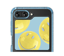 Load image into Gallery viewer, SLBS Smiley Blue Balloon Flipsuit Phone Case for Galaxy Z Flip5