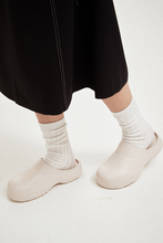 Load image into Gallery viewer, 23.65 Baguette Rubber Clogs Ecru Cream