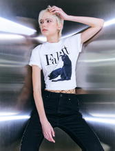 Load image into Gallery viewer, FALLETT Deux Nero Short Sleeve Tee White