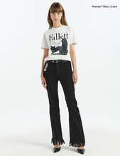 Load image into Gallery viewer, FALLETT Deux Nero Short Sleeve Tee White