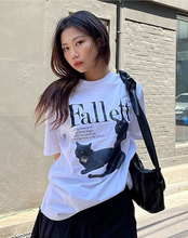 Load image into Gallery viewer, FALLETT Deux Nero Short Sleeve Tee White