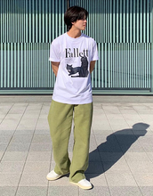 Load image into Gallery viewer, FALLETT Deux Nero Short Sleeve Tee White