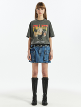 Load image into Gallery viewer, FALLETT Nero Band Short Sleeve Tee Charcoal