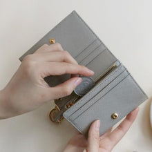 Load image into Gallery viewer, D.LAB Minette Half Wallet Grey