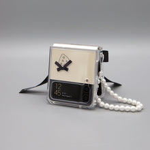 Load image into Gallery viewer, SECOND UNIQUE NAME Clear Ballet Ribbon Black (Z FLIP)