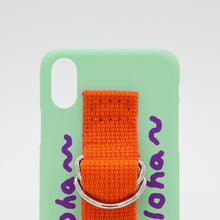 Load image into Gallery viewer, SECOND UNIQUE NAME Sun Case Patina Green Orange(word)