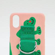 Load image into Gallery viewer, SECOND UNIQUE NAMESUN Case Peach Pink Green(Illust)