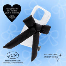 Load image into Gallery viewer, SECOND UNIQUE NAME Clear Kingbon Black