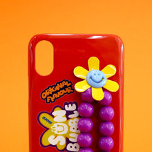 Load image into Gallery viewer, SECOND UNIQUE NAME Sun Case Bubble String Red