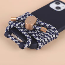Load image into Gallery viewer, ARNO M2 Deep Navy Phone Case with Rope Strap
