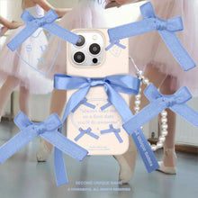 Load image into Gallery viewer, SECOND UNIQUE NAME Ballet Ribbon Case Blue