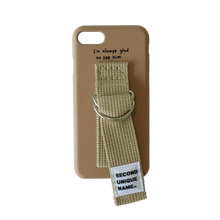 Load image into Gallery viewer, SECOND UNIQUE NAME Sun Case Coffee Beige(word)