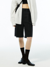 Load image into Gallery viewer, EMKM Bermuda Pants Black
