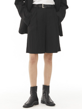 Load image into Gallery viewer, EMKM Bermuda Pants Black