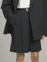 Load image into Gallery viewer, EMKM Bermuda Pants Black