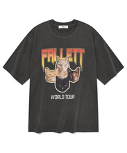 Load image into Gallery viewer, FALLETT Nero Band Short Sleeve Tee Charcoal