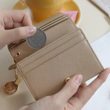 Load image into Gallery viewer, D.LAB Minette Half Wallet Beige