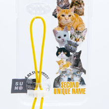 Load image into Gallery viewer, SECOND UNIQUE NAME Cat String Yellow