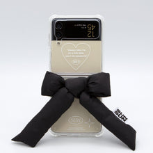 Load image into Gallery viewer, SECOND UNIQUE NAME Clear Kingbon Black (Z FLIP)