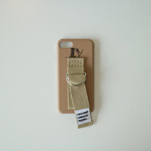 Load image into Gallery viewer, SECOND UNIQUE NAME Sun Case CoffeeBeige Beige(illust)