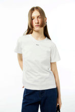 Load image into Gallery viewer, EMKM Supima Curlup Neck Embroidery Tshirts