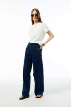 Load image into Gallery viewer, EMKM Supima Curlup Neck Embroidery Tshirts