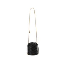 Load image into Gallery viewer, LOEKA Matilda Drawstring Bag Black