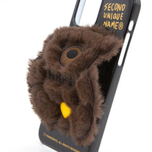 Load image into Gallery viewer, SECOND UNIQUE NAME Sun Case Patch Fur Bear Dark Brown