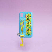 Load image into Gallery viewer, SECOND UNIQUE NAME Sun Case String Glossy Light Blue Fressia