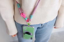 Load image into Gallery viewer, MCRN Finger Tab+Phone Shoulder Strap Long Tropical Set