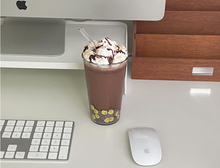 Load image into Gallery viewer, SECOND MORNING Bubble Tea Glass Cup 2 Types