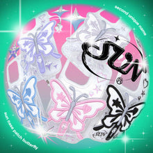 Load image into Gallery viewer, SECOND UNIQUE NAME Clear Patch Butterfly Purple