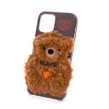 Load image into Gallery viewer, SECOND UNIQUE NAME Sun Case Patch Fleece Bear Maple Brown