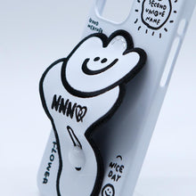 Load image into Gallery viewer, SECOND UNIQUE NAME Sun Case Flower Patch White