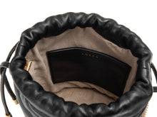 Load image into Gallery viewer, LOEKA Matilda Drawstring Bag Black