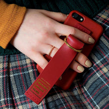 Load image into Gallery viewer, SECOND UNIQUE NAME Sun Case Leather Burgundy