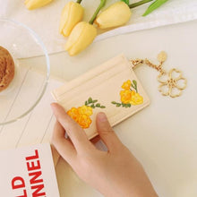 Load image into Gallery viewer, D.LAB Birth Flower Card Wallet August