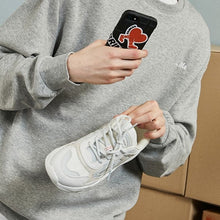 Load image into Gallery viewer, GRIMPER Dobby Sneakers White Grey