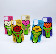 Load image into Gallery viewer, SECOND UNIQUE NAME Sun Case Flower Patch Hotpink