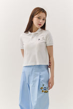 Load image into Gallery viewer, BEYOND CLOSET Womens Edition New Parisian PK T-Shirt White