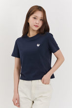 Load image into Gallery viewer, BEYOND CLOSET Womens Edition New Parisian T-Shirt Navy