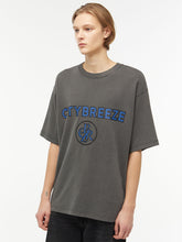 Load image into Gallery viewer, CITYBREEZE Logo Pigment Printed T-shirt Grey