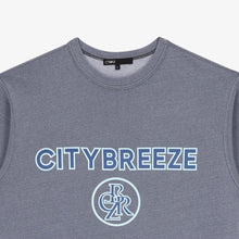 Load image into Gallery viewer, CITYBREEZE Logo Pigment Printed T-shirt Navy